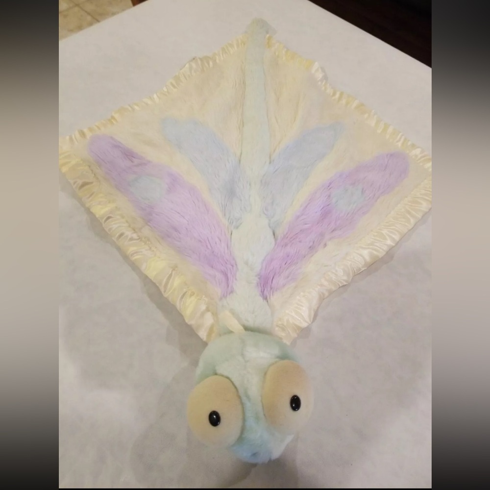 My blanket by Lori Turner Haileigh dragonfly plush Lovey security blanket nurser
